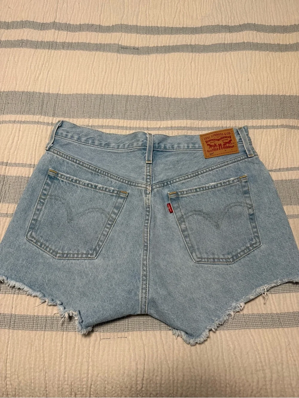 Levi’s Light Blue Denim Shorts